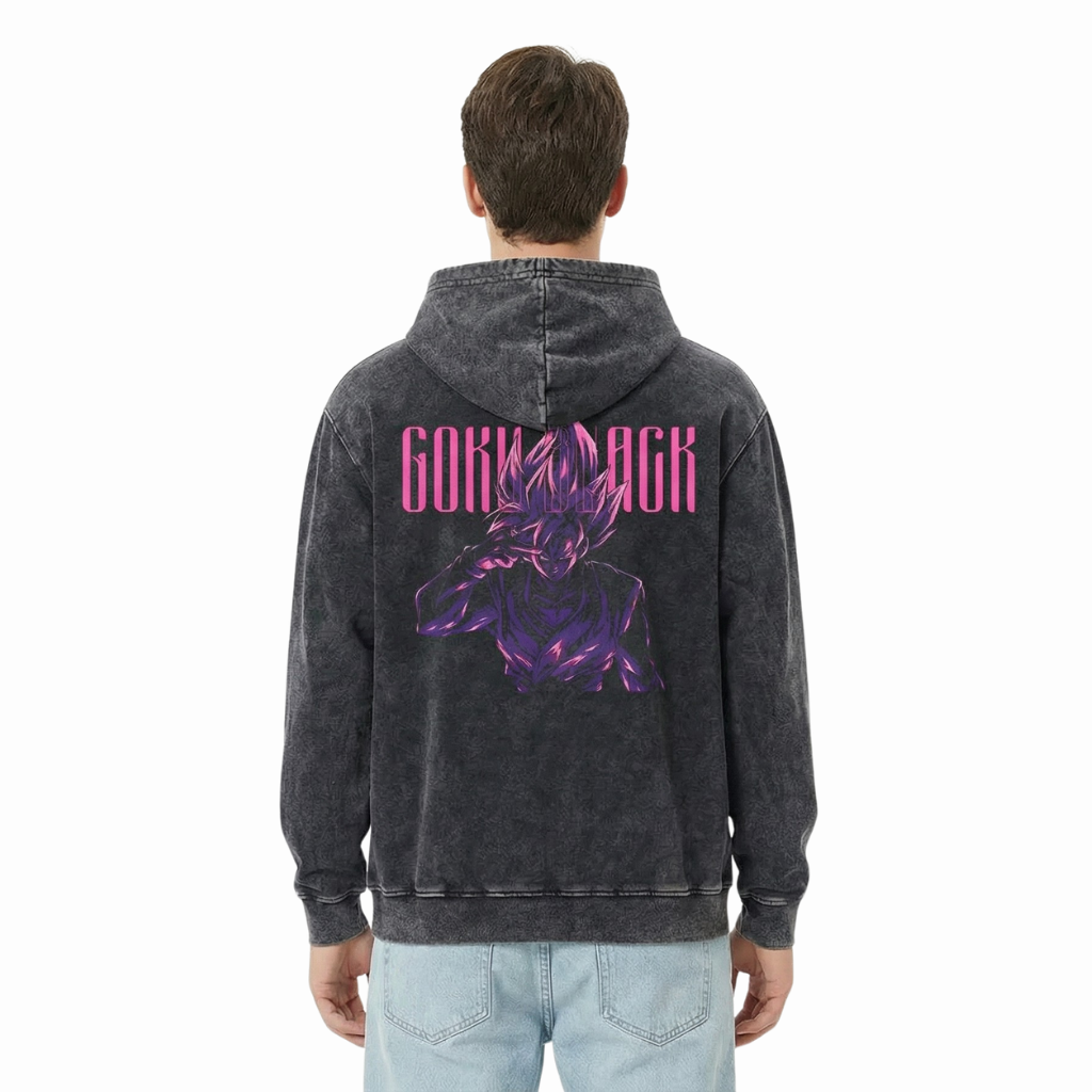 BLACK  GOKU X HOODIE