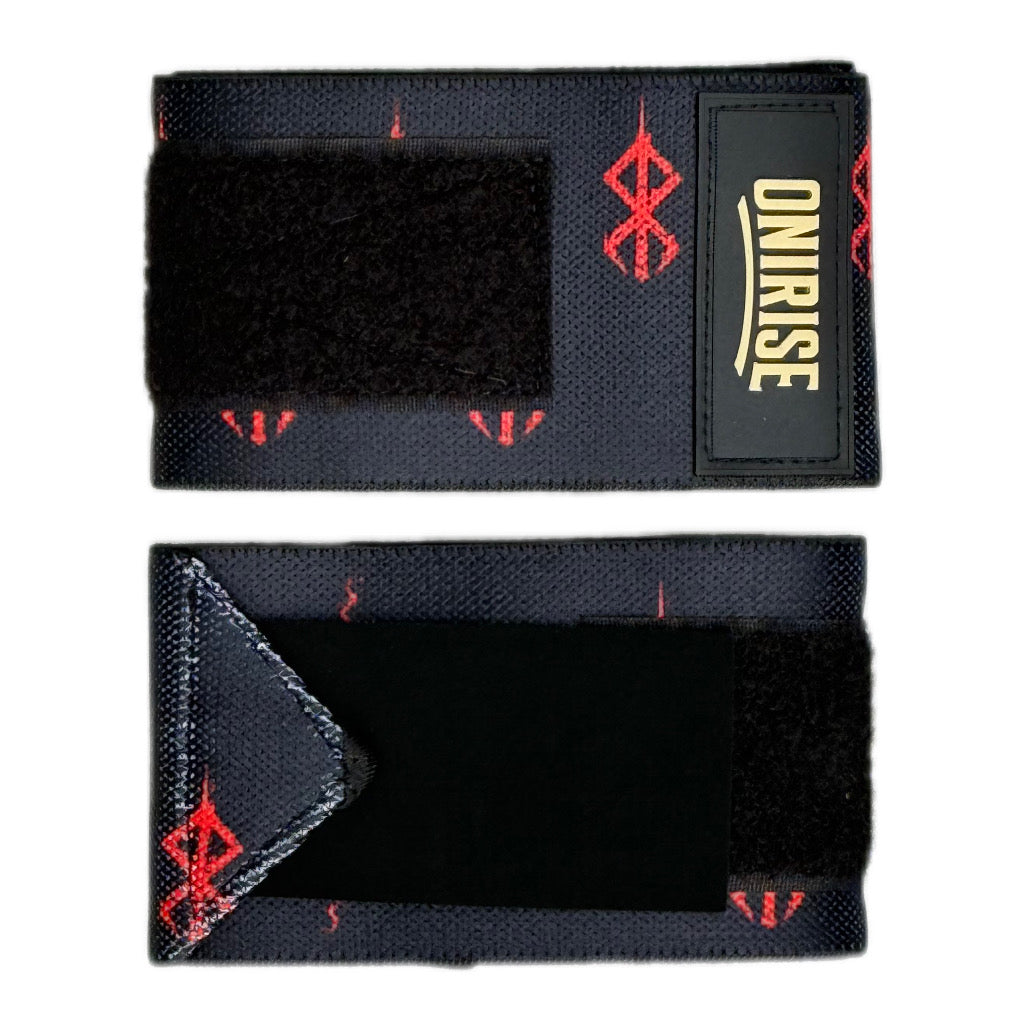 Berserker design Wrist Wraps