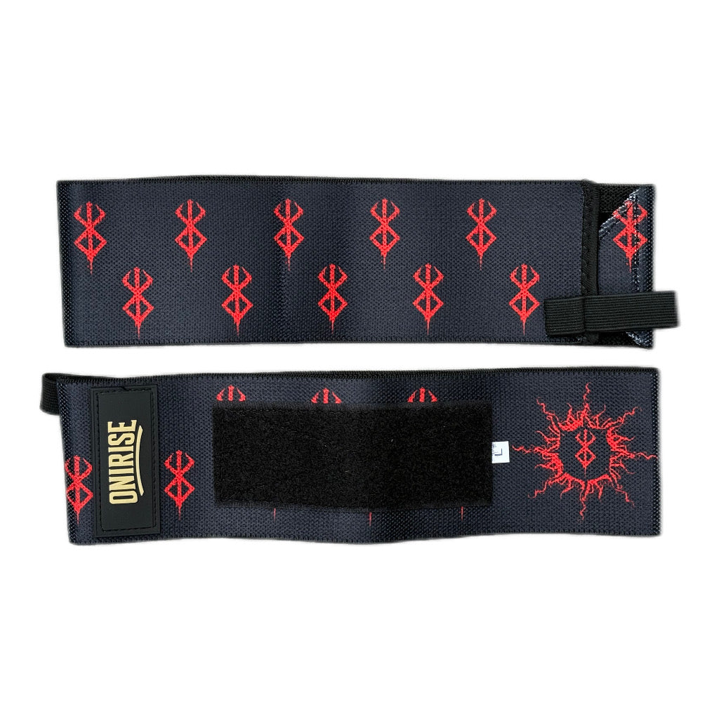 Berserker design Wrist Wraps
