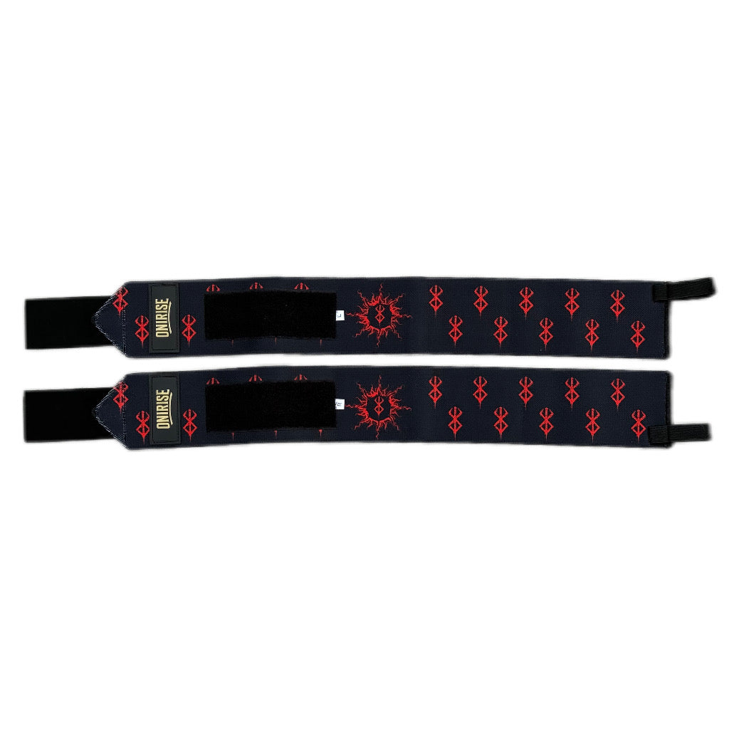 Berserker design Wrist Wraps