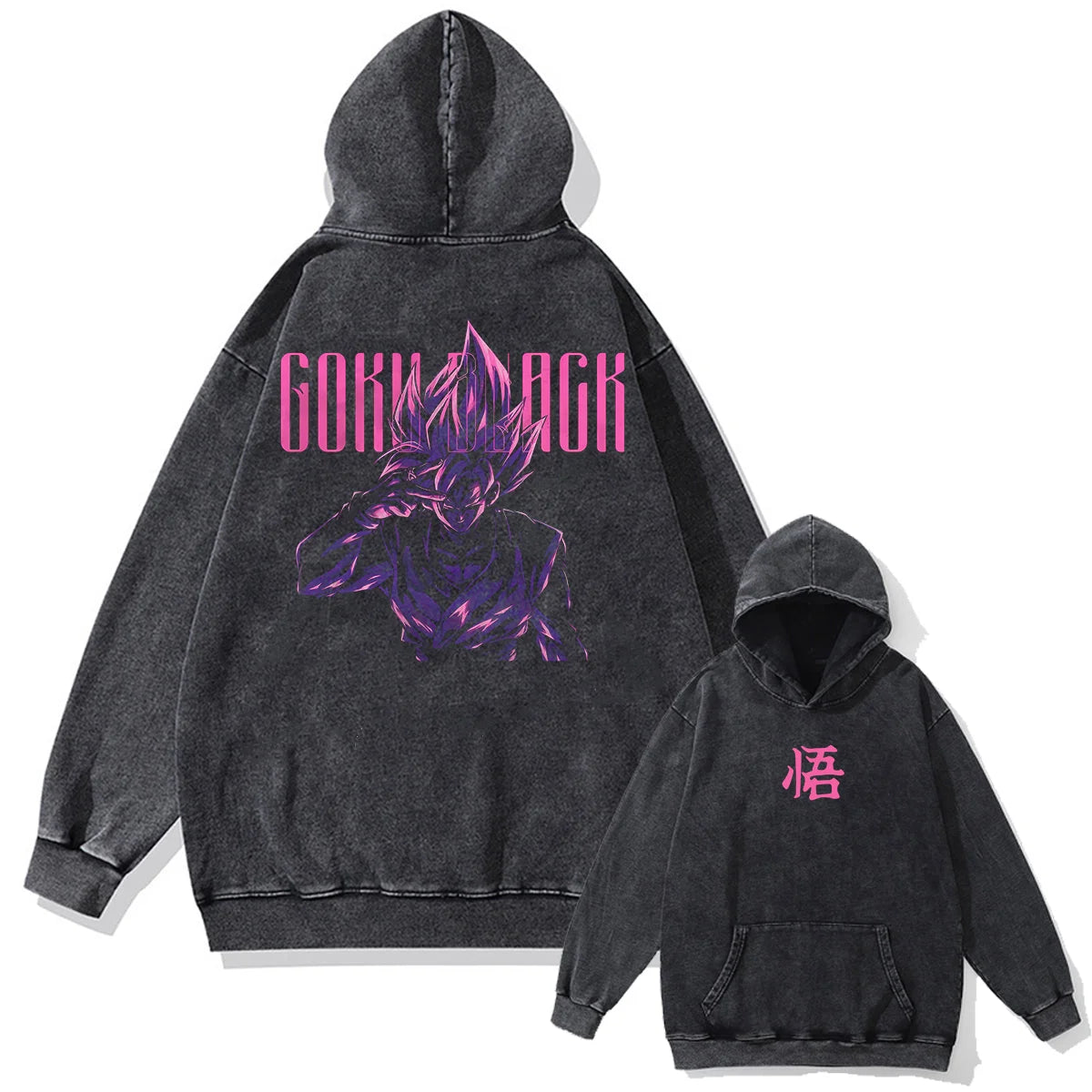 BLACK  GOKU X HOODIE